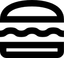  A hamburger icon.