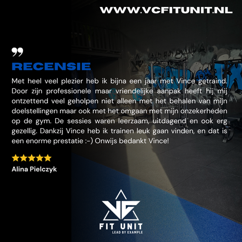 Een overzicht van iemands ervaring op de fitunit