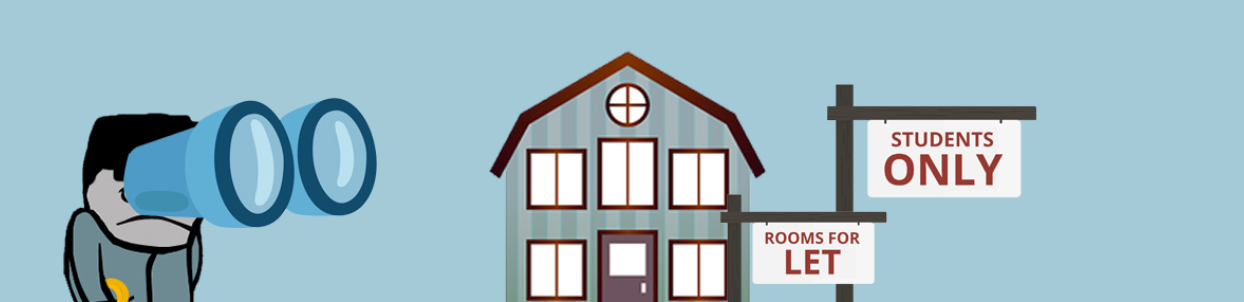 Person looking through binoculars at a