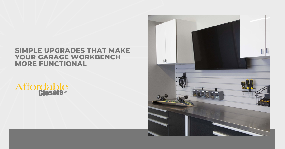 Simple Upgrades That Make Your Garage Workbench More Functional