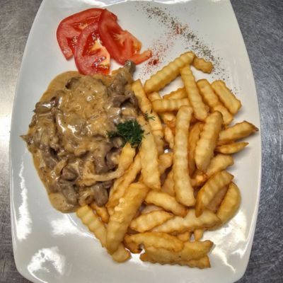 Beef Stroganoff