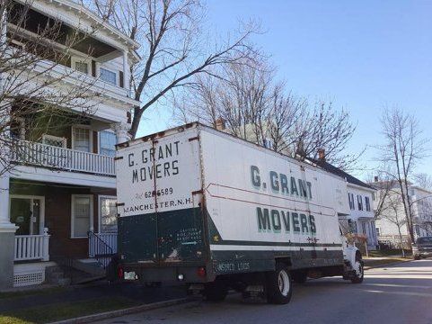 Local Moving Services — Company Truck in Manchester, NH