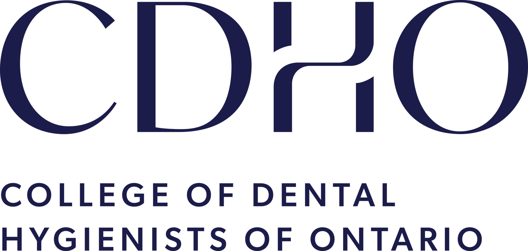 the logo for the college of dental hygienists of ontario | Holly Family Dental | Best Family and Cosmetic Dentist In Milton, Ontario