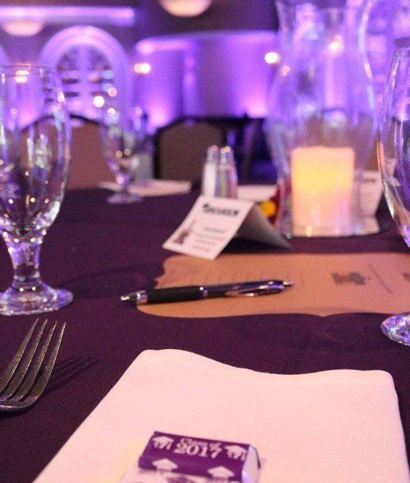 Graduation Party Uplighting Sterling Hotel Sacrament Wedgewood