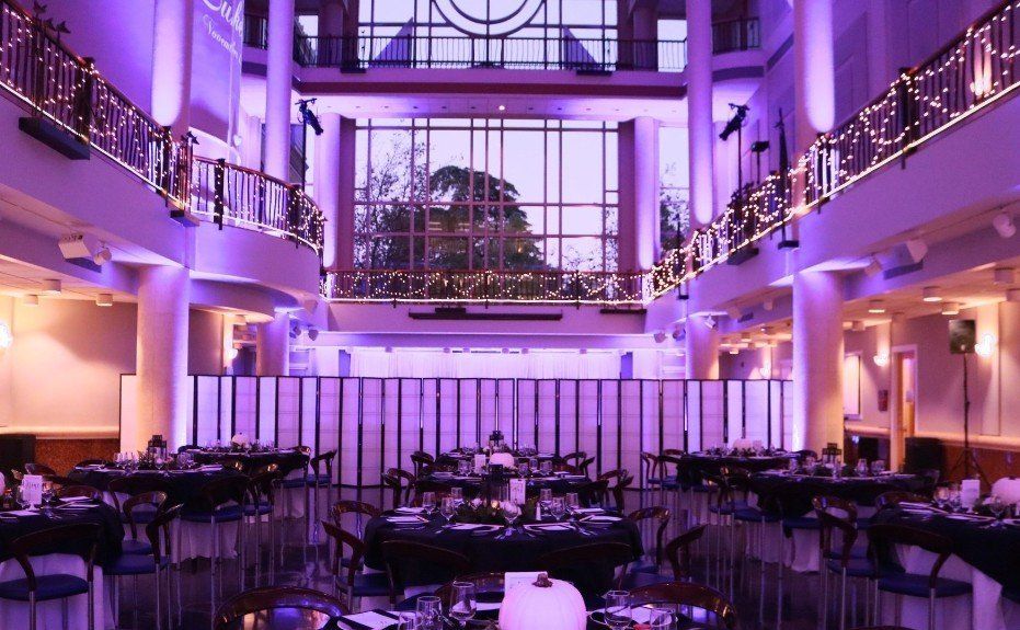 purple lighting library galleria sacramento