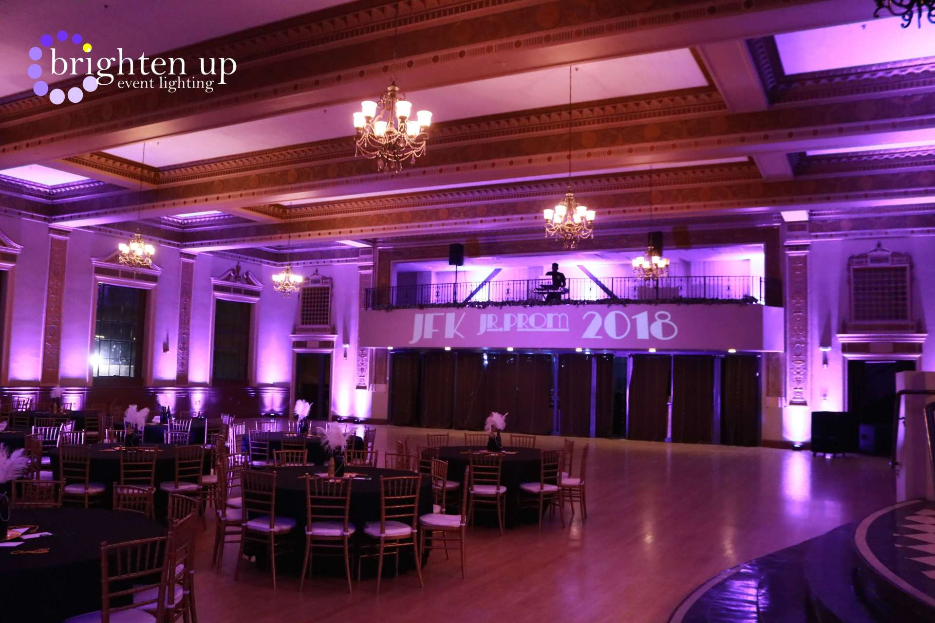 School Prom Lighting Decor Dance Party Elks Tower