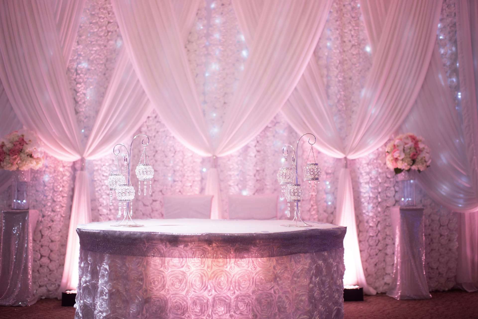 Sacramento Wedding Happy Garden Sweetheart Table