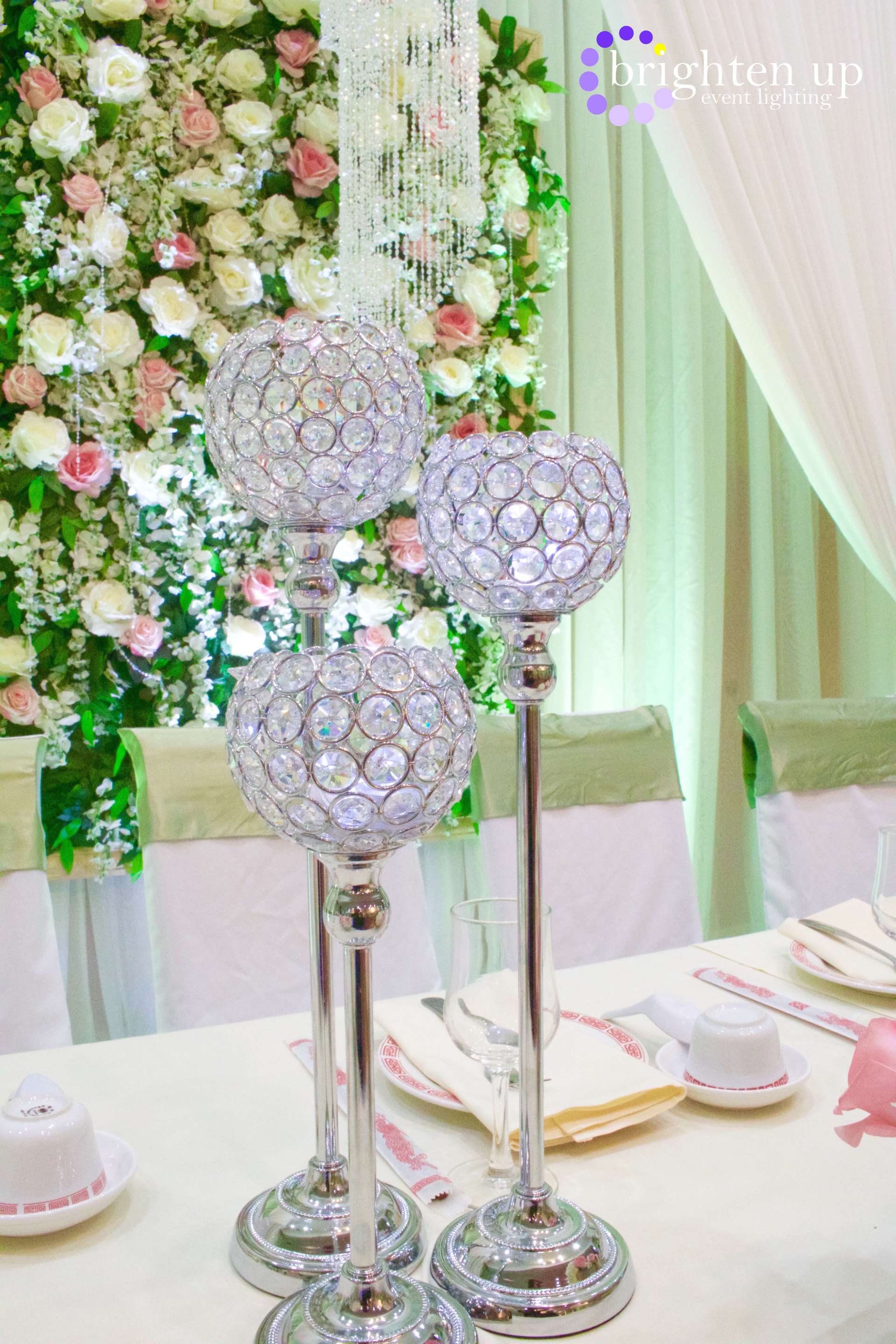Happy Garden Restaurant Mint Wedding Sacramento Brighten Up Event Lighting​