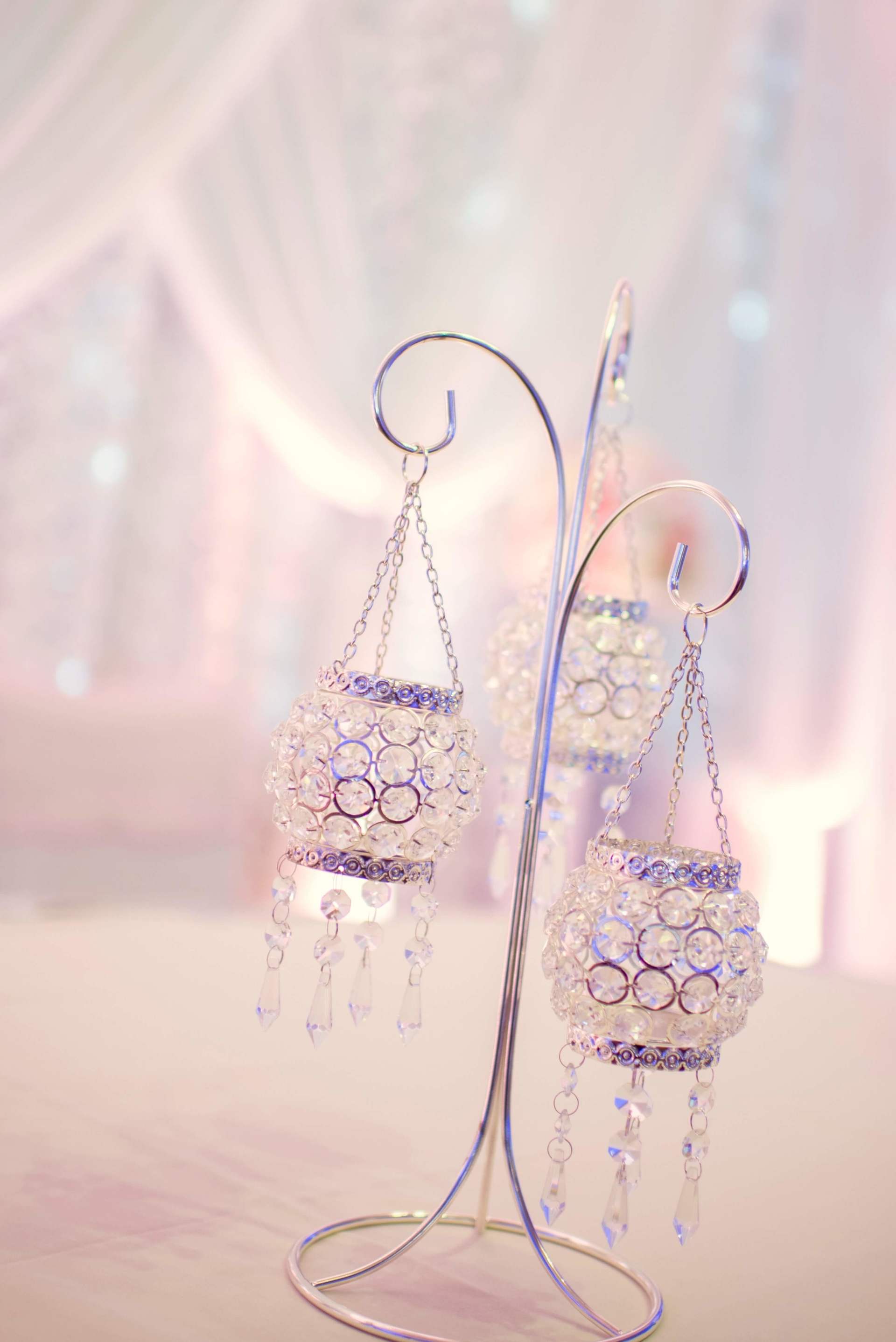 Happy Garden Restaurant Wedding Sacramento Uplighting Brighten Up Event Lighting White Pink Wedding