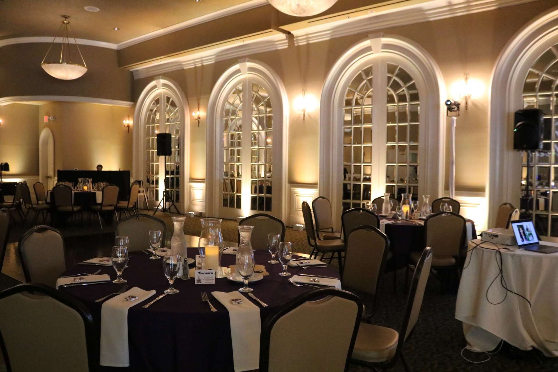 Sterling Hotel Wedgewood Wedding Uplighting Champagne Brighten Up Event Lighting