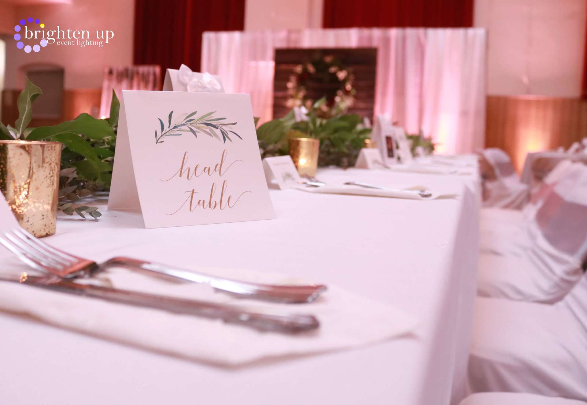 A table with a sign that says bread table on it