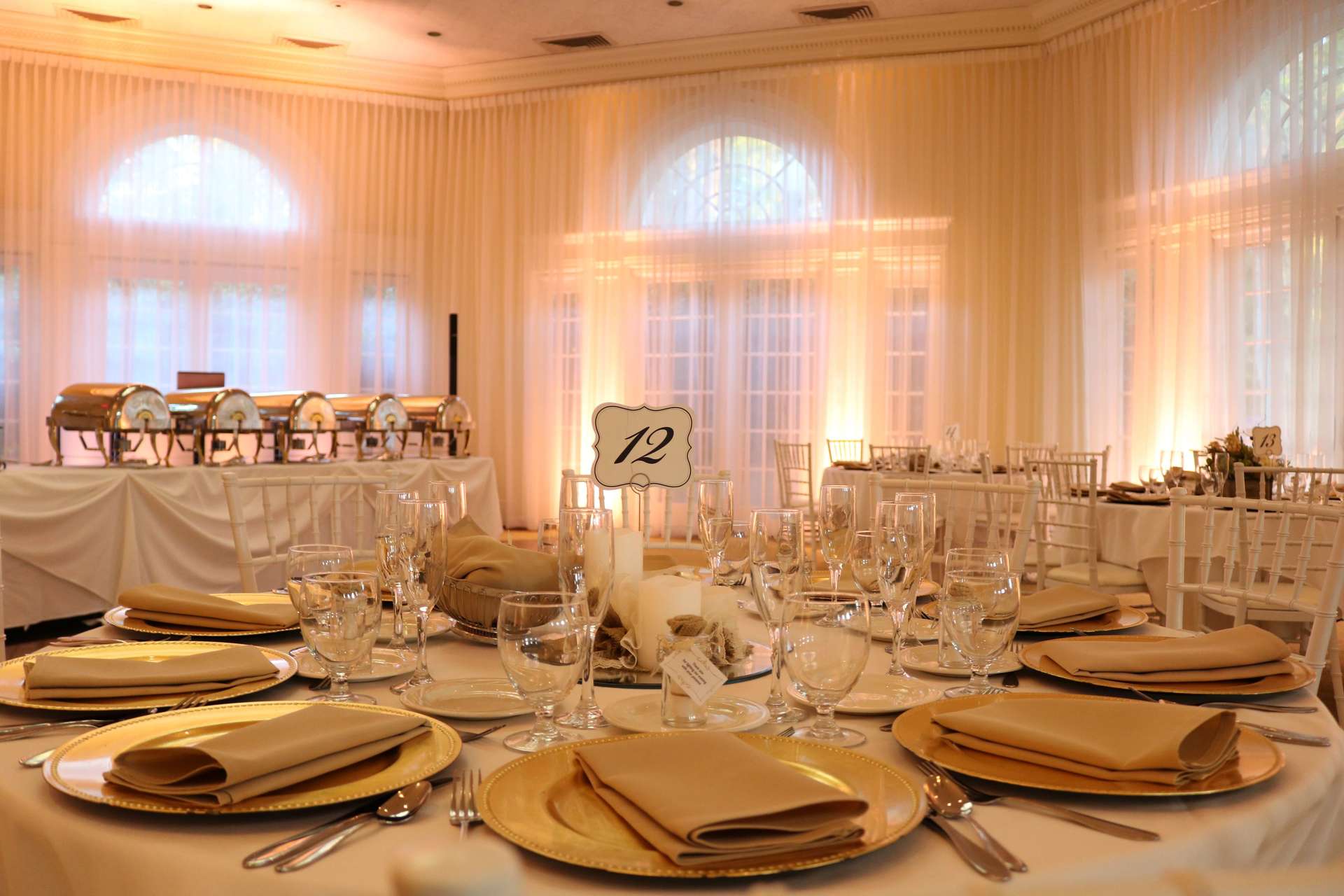 Vizcaya Sacramento Wedding Champagne Uplighting Brighten Up Event Lighting