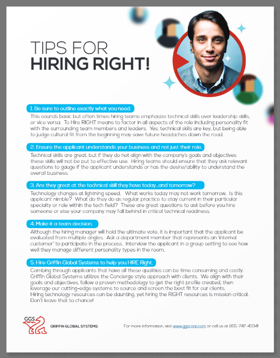 TIPS FOR HIRING RIGHT!
