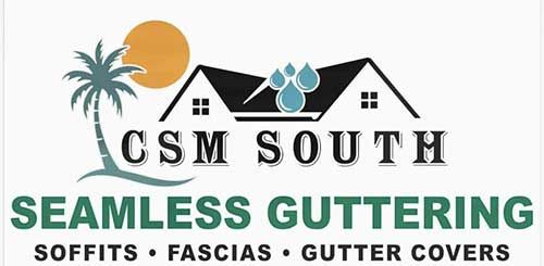 CSM South Seamless Guttering logo