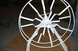 wheel powder coating