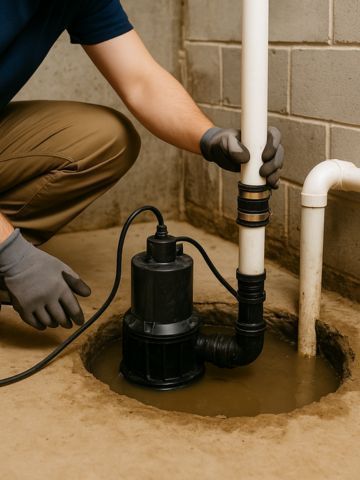 Basement Sump Pump in Dayton, OH