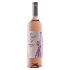 Rosé wijn van Tempranillo druif uit Spanje, soepele Spaanse wijn met aardbei, zachte zuren en een elegante rosé wijnstijl.