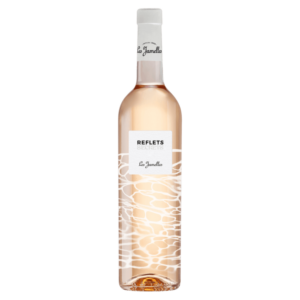 Rosé wijn van Les Jamelles uit Zuid-Frankrijk, elegante wijn met zachte kleur, fris rood fruit en verfijnde rosé wijnstijl.