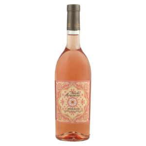Rosé wijn van Siciliaanse druiven uit Italië, fruitige wijn met kersen en rozen, zonnige Italiaanse rosé wijn met frisheid.