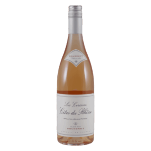 Rosé wijn uit Côtes du Rhône Frankrijk, elegante wijn met bessen en kruidigheid, Franse rosé wijn met diepgang en frisheid.