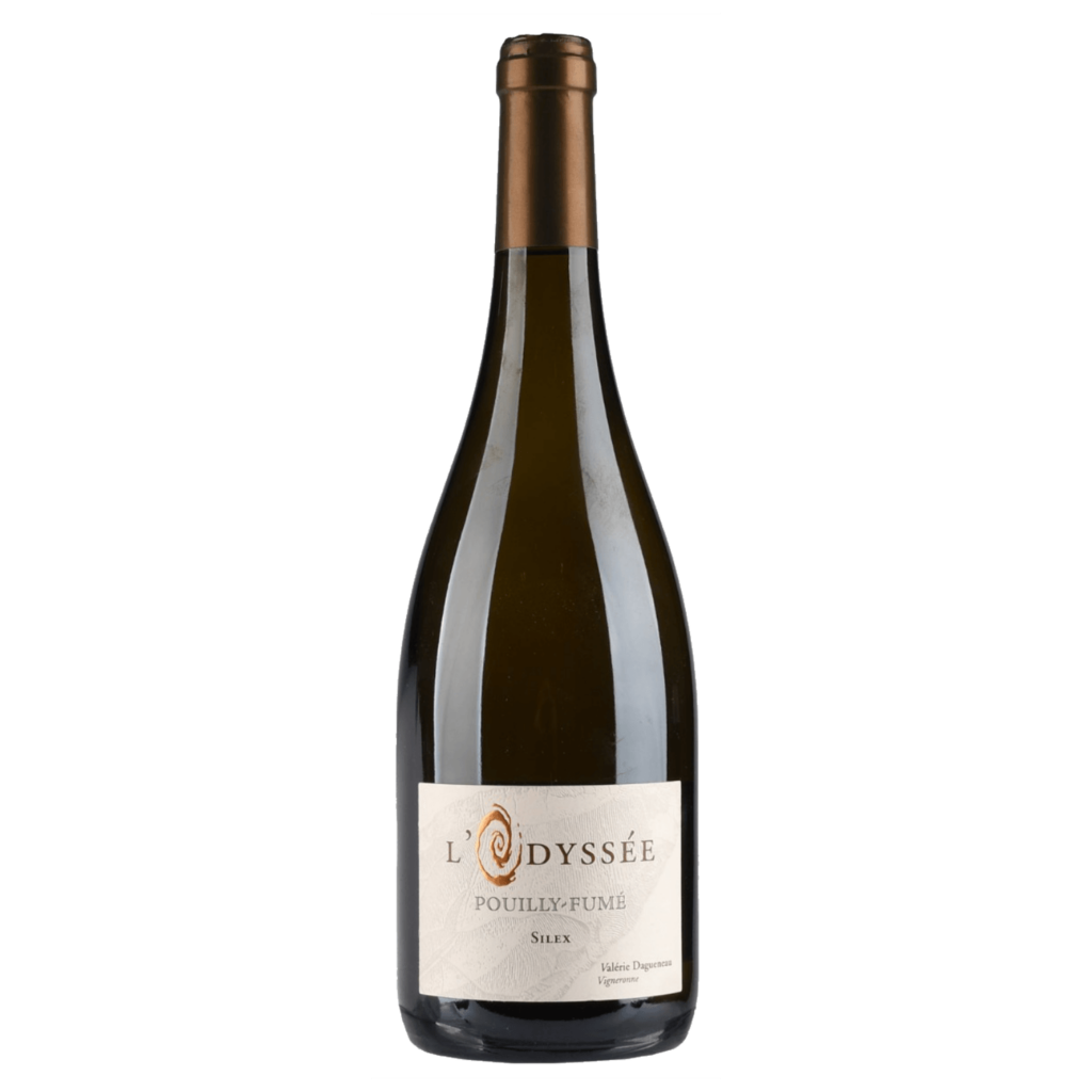 Witte wijn van Sauvignon Blanc druif uit Pouilly-Fumé Frankrijk, elegante wijn met mineraliteit en frisheid, Loire wijn.