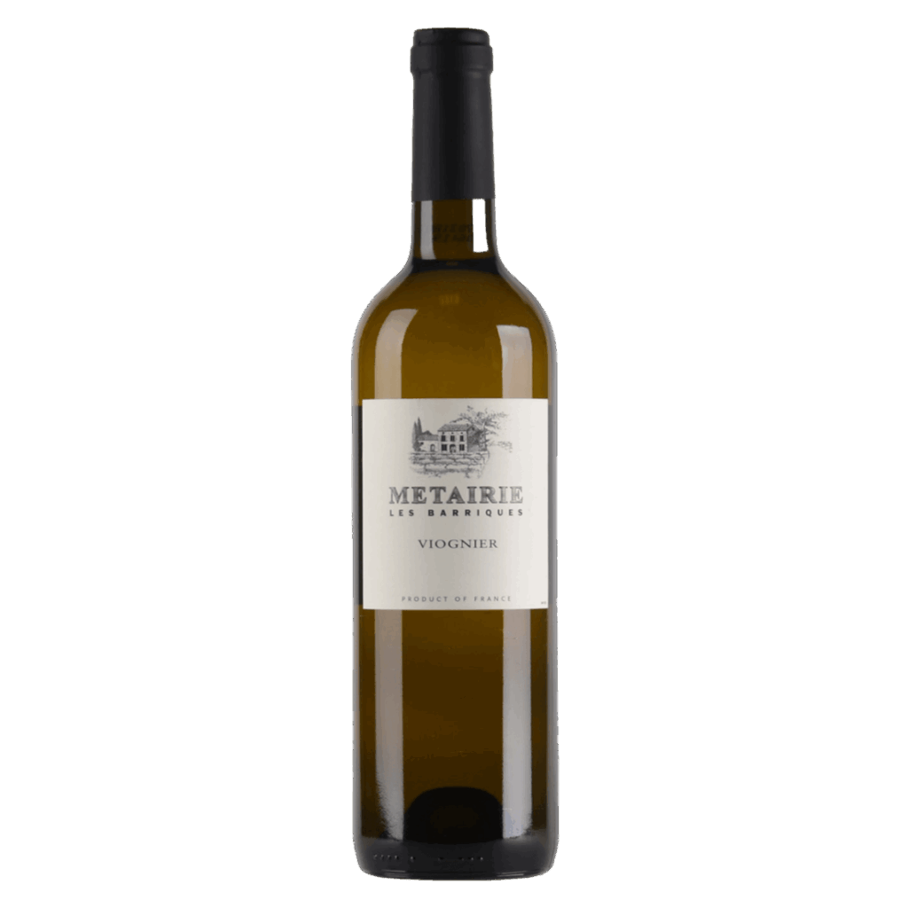 Witte wijn van Viognier druif uit Languedoc Frankrijk, aromatische wijn met perzik en abrikoos, Franse wijn met karakter.