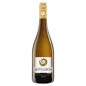 Witte wijn van Sauvignon Blanc druif uit Marlborough Nieuw-Zeeland, frisse wijn met tropisch fruit en citrus.