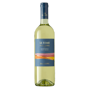 Witte wijn van Pinot Grigio uit Toscane Italië, frisse wijn met fruitige aroma’s en elegante stijl
