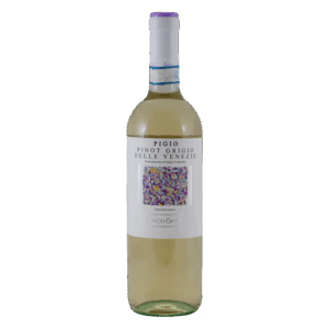 Witte wijn van Pinot Grigio druif uit Veneto Italië – frisse wijn met citrus, lichte zuren en bloemige wijnaroma’s
