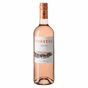 Rosé wijn uit Ardèche Frankrijk, lichte Franse wijn met fris rood fruit, zachte zuren en een zomerse rosé wijnstijl.