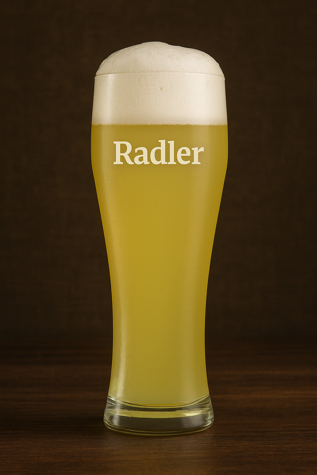 Glas Radler Bier