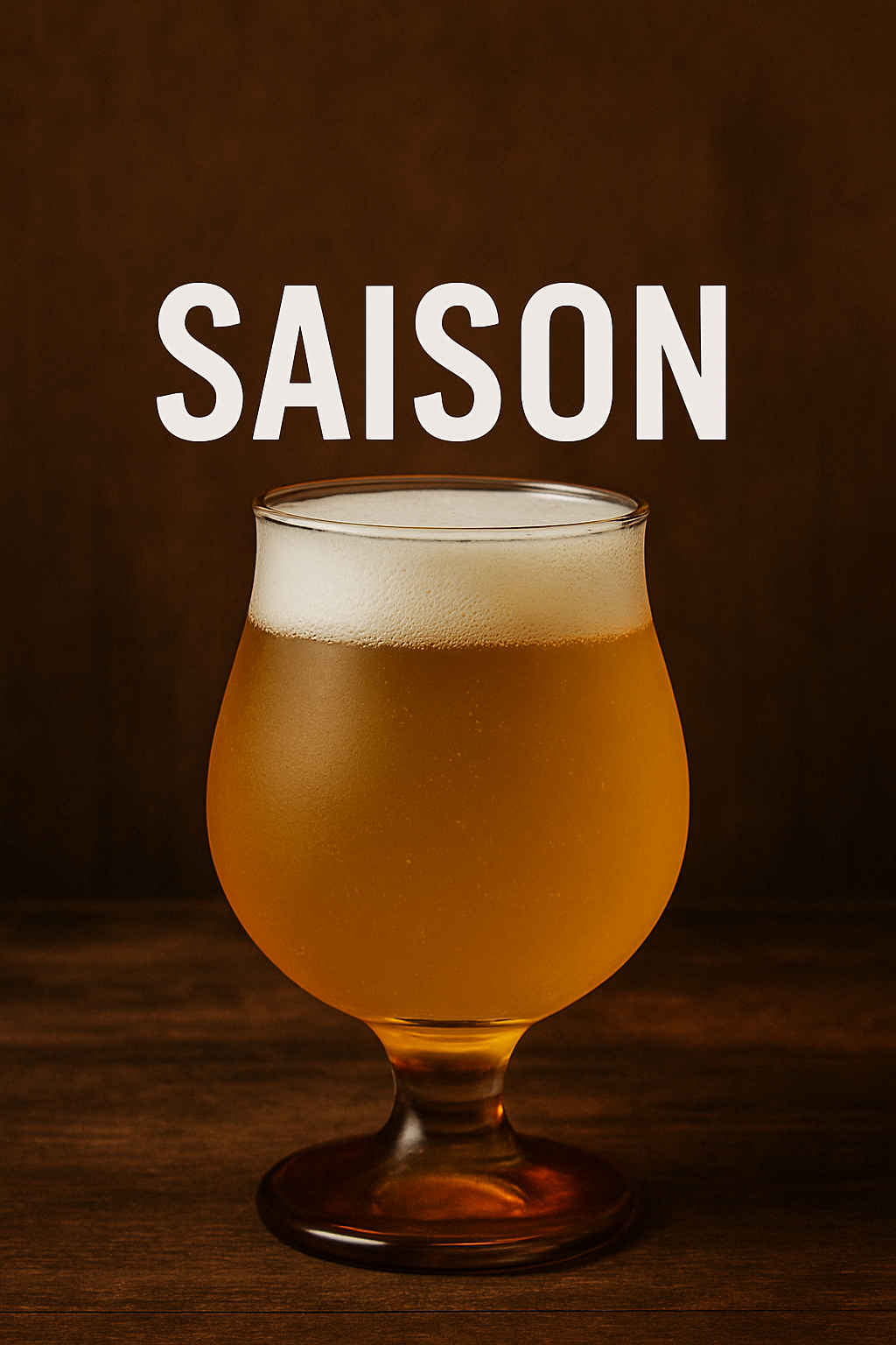 Glas Saison Bier