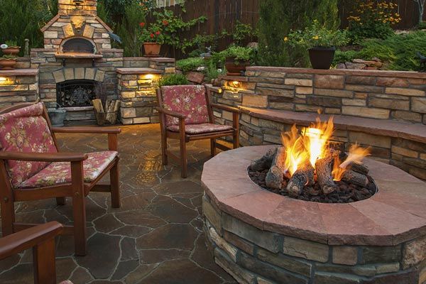 Stone Work — Fire pit Outdoor in Asheville, NC