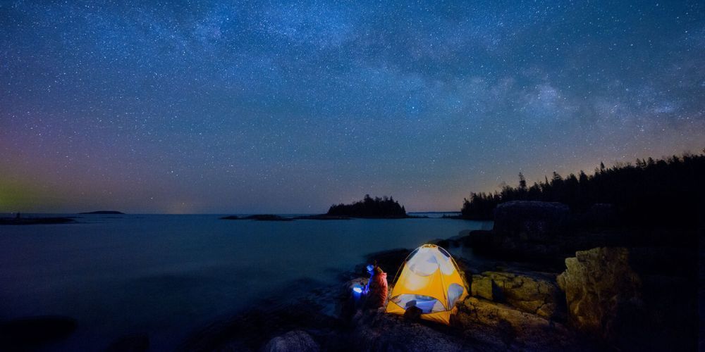 Stargazing at Baxter State Park