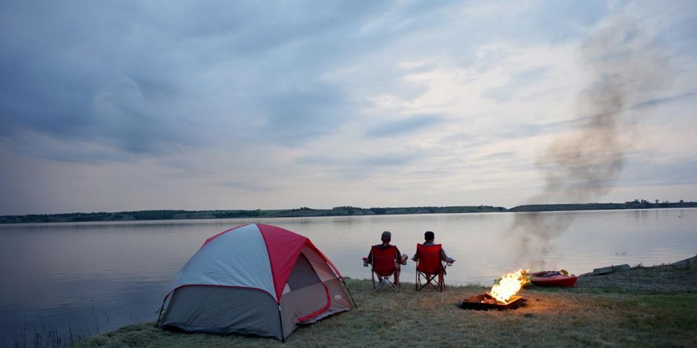 Scenic view at Theodore Roosevelt National Park