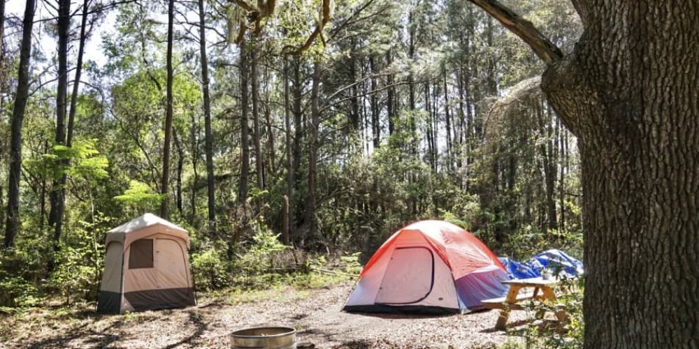 Hiking at Table Rock State Park in South Carolina