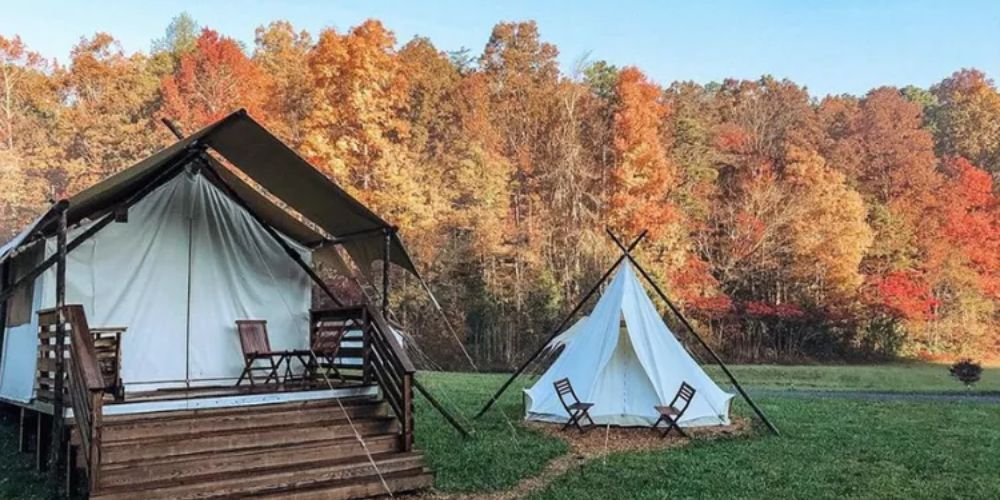 Camping at Elkmont Campground in Tennessee's Great Smoky Mountains