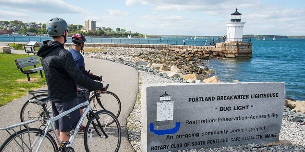 cycling in maine