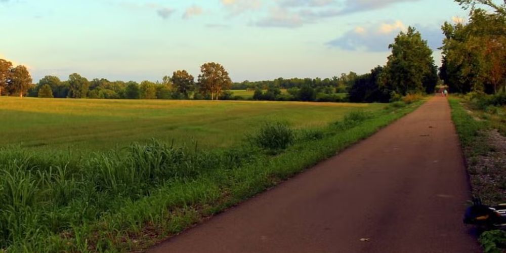 Biking through Mississippi's countryside