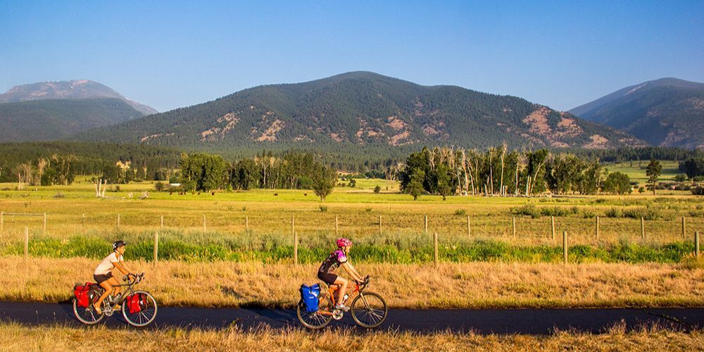 cycling in montana