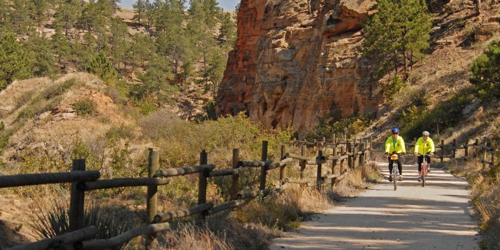 Scenic bike route across South Dakota's plains