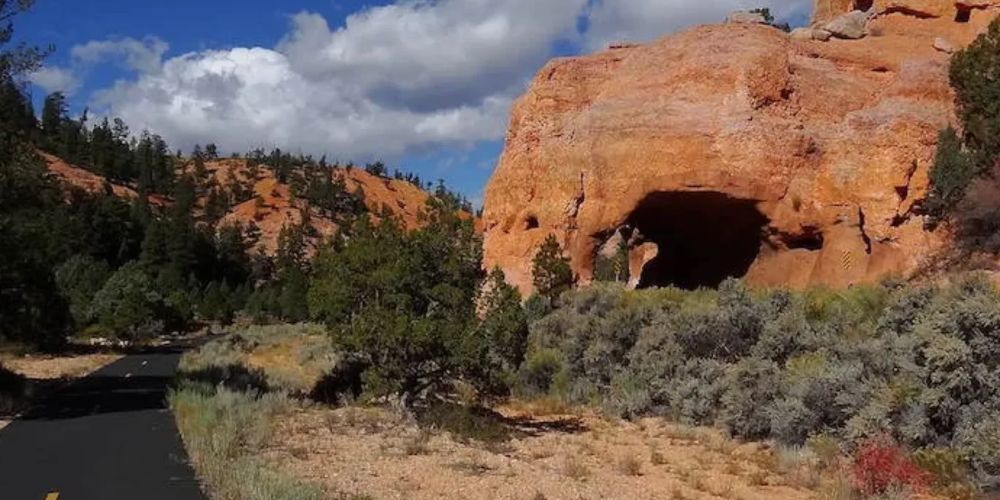 Scenic bike route in Utah's national parks