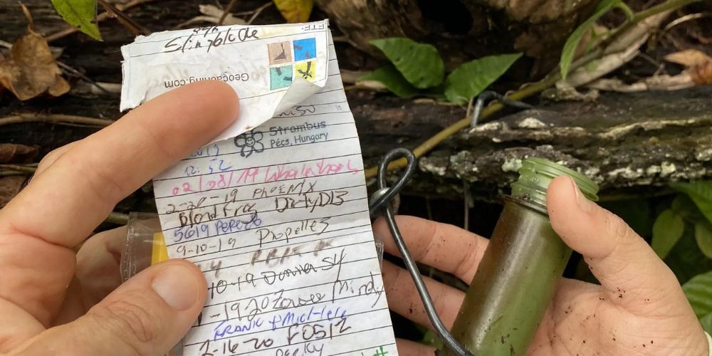 geocache logbook