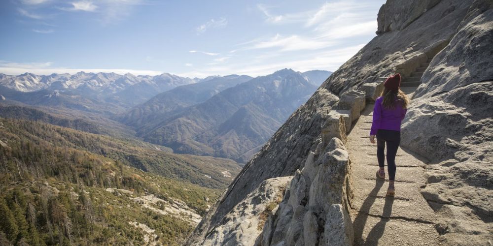 hiking in California