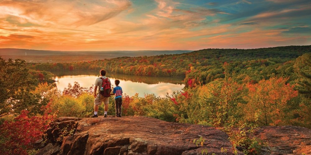 hiking in Connecticut