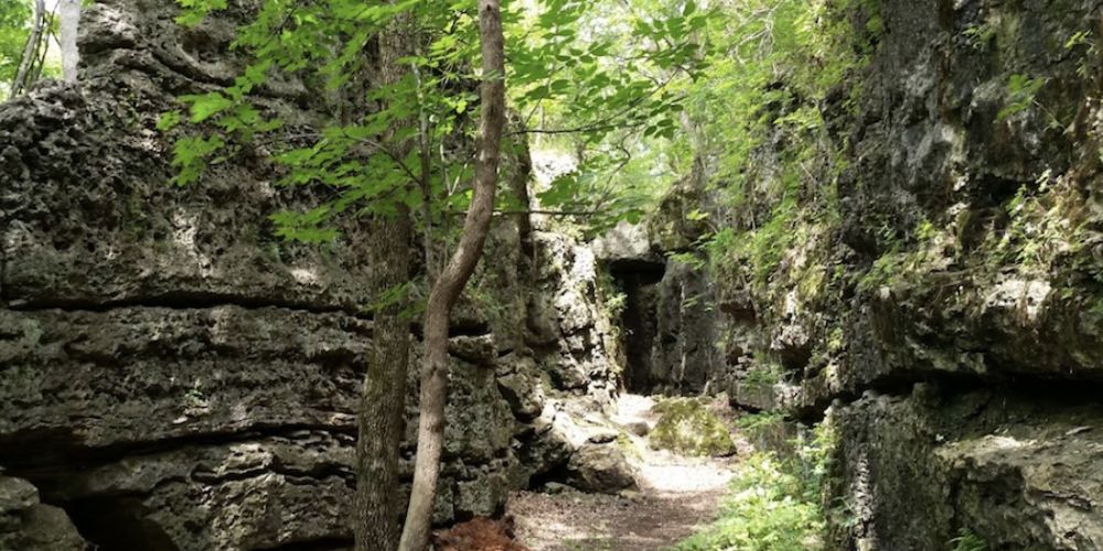 hiking in Kansas