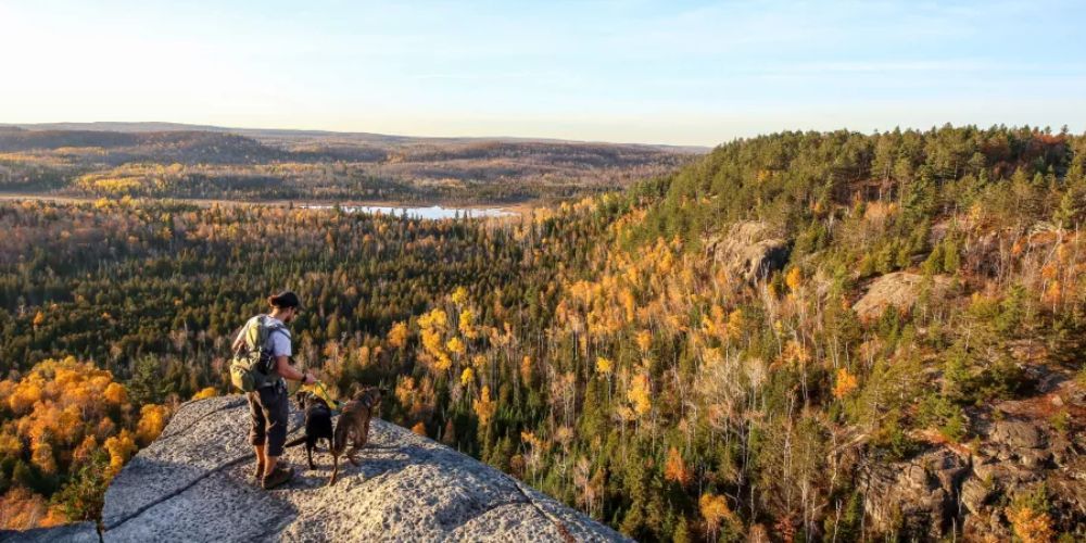 hiking in Minnesota