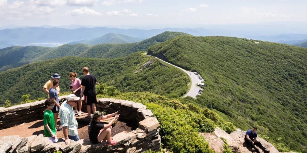 hiking in North Carolina