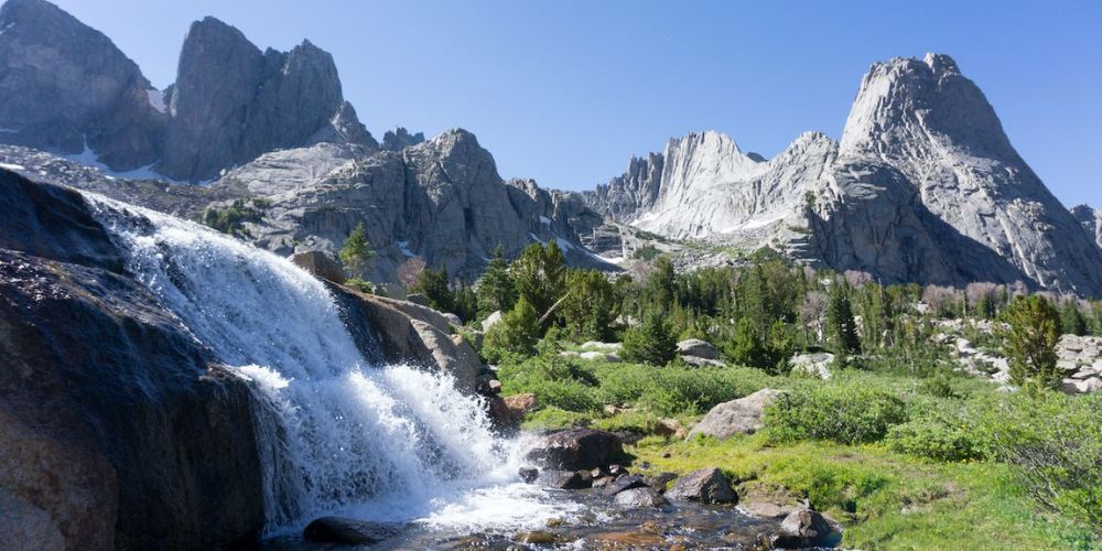 hiking in Wyoming