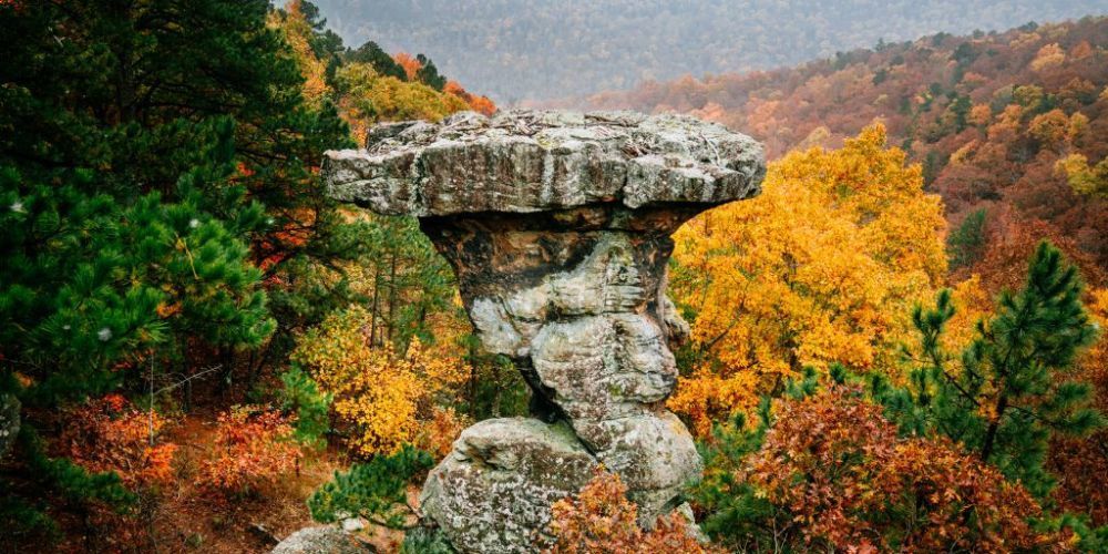 hiking in Arkansas